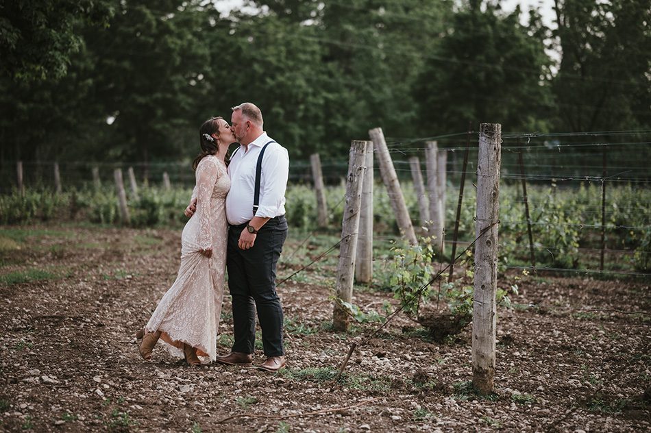 Winery Elopement Photography Prince Edward County